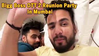 Elvish Yadav Reveals Bigg Boss Reunion Party In Mumbai | Abhishek, Jiya, Manisha