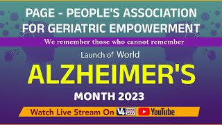 PAGE || WORLD ALZHEIMER'S DAY  || V4NEWS LIVE