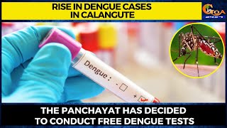 Rise in Dengue Cases in Calangute- The panchayat has decided to conduct free dengue tests