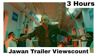Jawan Movie Trailer Record Breaking Viewscount In 3 Hours