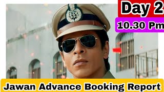 Jawan Movie Advance Booking Report Day 2