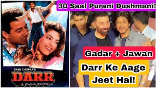 30 Saal Purani Dushmani Ko Khatm Kar Diya SRK-Sunny Deol Ne! Gadar 2 Success Bash Par Jab Aaye Jawan