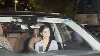 SHANAYA KAPOOR SPOTTED AT RHEA KAPOOR HOUSE FOR A PARTY