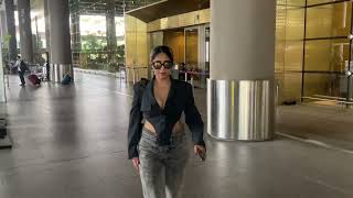 NEHA BHASIN SPOTTED AT AIRPORT ARRIVAL