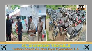 Police house-to-house search operation in Kortala town - many vehicles seized