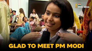 Mujhe Modi ji bahut achche lage, elated school girls who met PM Modi on Raksha Bandhan