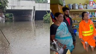 Barish Se Mutasir Gharon Ka Duara Kiya Mayor Vijaya Lakshmi Ne | Qutubullapur Hyderabad | SACH NEWS