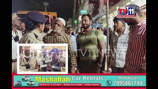 TRAFFIC POLICE SPECIAL DRIVE FOOTPATH ROADS  ENCROACH SHOPKEEPERS POLICE COUNSELLING WARN TOWLICHOKI