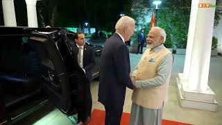 PM Shri Narendra Modi holds bilateral talks with  President Joe Biden ahead of the G20 Summit