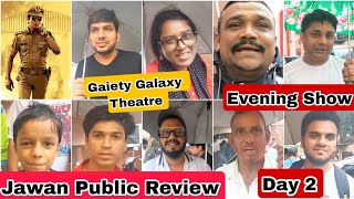 Jawan Movie Public Review Day 2 Evening Show At Gaiety Galaxy Theatre In Mumbai