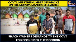 Govt limits the number of shacks on the Morjim, Mandrem beaches.