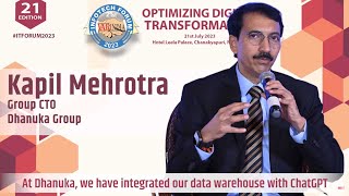 At Dhanuka, we have integrated our data warehouse with ChatGPT