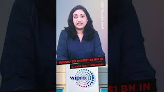 Wipro to invest $1 bn in AI over next three years #shortsvideo