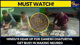 #MustWatch! Hindu's gear up for Ganesh Chaturthi, get busy in making Neureo