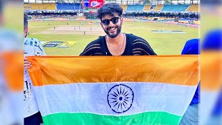 Abhishek Malhan Dikhe India Ko Cheer Karte huye | India Vs Pakistan Match