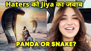 Panda Or Snake?, Diya Haters Ko Jiya Shankar Ne Karara Jawab - Janiye