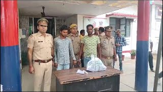 जानसठ पुलिस ने किया शातिर चोरो को गिरफ्तार