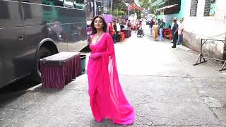 Shilpa Shetty Spotted at India's Got Talent Set For Shoot in Film City