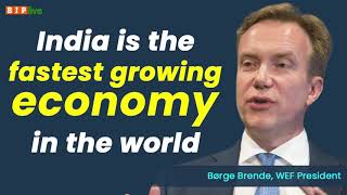 India is the fastest growing economy in the world I Børge Brende