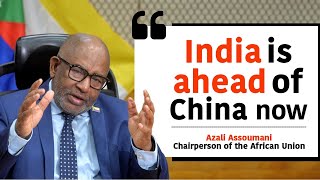 India is ahead of China now | Azali Assoumani, Chairperson of the African Union | G20 | PM Modi