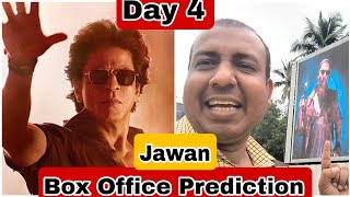 Jawan Movie Box Office Prediction Day 4 in Hindi Version