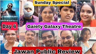 Jawan Movie Public Review Day 4 At Afternoon Show At Gaiety Galaxy Theatre In Mumbai