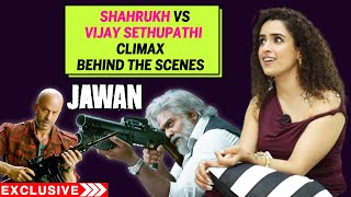 JAWAN CLIMAX | Sanya Malhotra Reveals Behind The Scene | Shahrukh Khan Vs Vijay Sethupathi