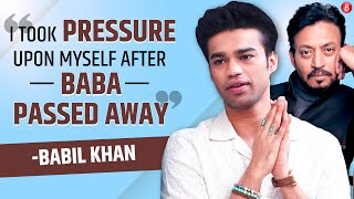 Babil Khan on father Irrfan Khan's demise, pressure, social media pretence: I feel claustrophobic