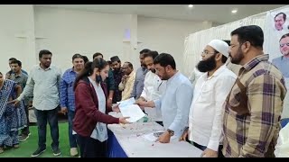 1 Lakhs Rupees Financial Assistance Scheme Cheques distributed || Jaffar Hussain Meraj || Nampally