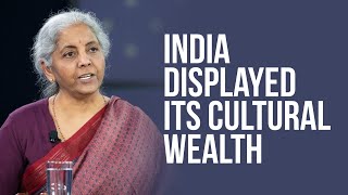 India displayed its cultural wealth I Nirmala Sitharaman