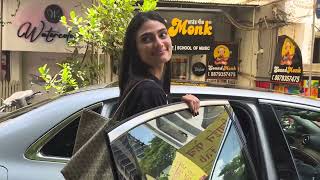 Athiya Shetty spotted at airport departure
