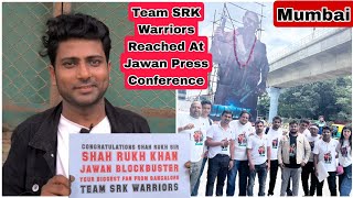 Team SRK Warriors' Farhaz PASHA From Bengaluru Reached YRF Studio For Jawan Press Conference