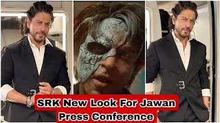 SRK New Look For Jawan Press Conference In Mumbai Today