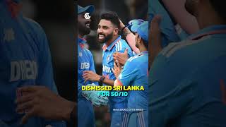 India comfortably defeated Sri Lanka in the final of the Asia Cup 2023!