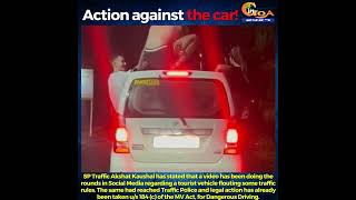 Action against the car