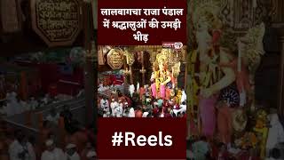 Ganesh Chaturthi2023: Lalbaugcha Raja पंडाल में श्रद्धालुओं की उमड़ी भीड़ | Janta Tv #shortsvideo