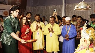 Kundali Bhagya | Paras Kalnawat and Sana Sayyad Ganapati Aarti At Parel Cha Raja