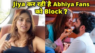 Jiya Shankar Kar Rahi Hai Abhiya Fans Ko Block?, Janiye