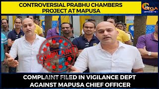 #Controversial Prabhu Chambers project at Mapusa