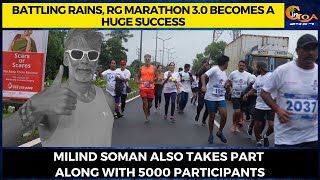 Battling rains, RG Marathon 3.0 becomes a huge success.