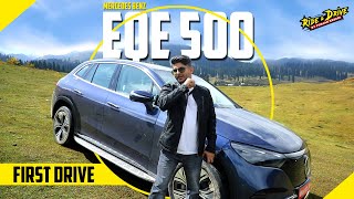 Mercedes Benz EQE 500 |  Price 1.5 Crore | First Drive Experience with Piyush Sharma