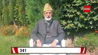 Mirwaiz Central Kashmir Moulana Syed Abdul Lateef Bukhari on the eve of Eid-E-Milad
