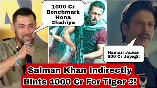 Salman Khan Indirectly Hints 1000 Crores Collections For Tiger 3 Movie? Do You Agree Dosto