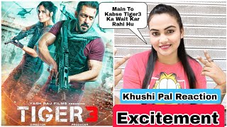 Tiger 3 Movie Teaser And Trailer Excitement Reaction By Vlogger Khushi Pal Official, Salman Khan
