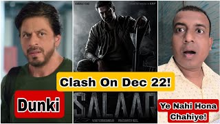 Dunki Vs Salaar Movie Big Clash On Dec 22 As Per Email Received By Exhibitors From Salaar Producers!