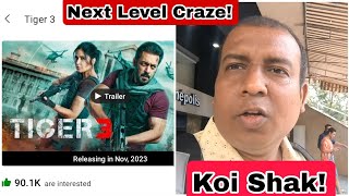 Tiger 3 Movie Crosses 90K Interest Rate On Bookmyshow, Next Level Craze For Salman Khan Film