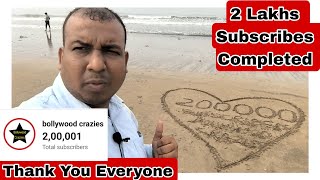 Bollywood Crazies Completed 2 Lakhs Subscribers On Youtube, Thank You Everyone For Supporting