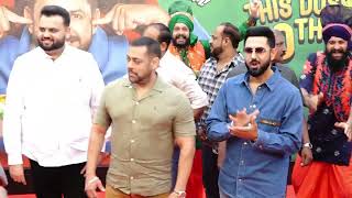 Salman Khan Grand Entry And Maujaan Hi Maujaan Trailer Launch