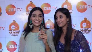 Zee Tv's Bhagya Lakshmi Team Aishwarya Khare and Maera Mishra Interview -  Parel Cha Raja Maha Aarti