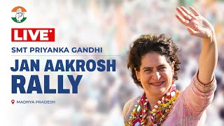 LIVE: Smt. Priyanka Gandhi addresses the Jan Aakrosh rally in Dhar, Madhya Pradesh.